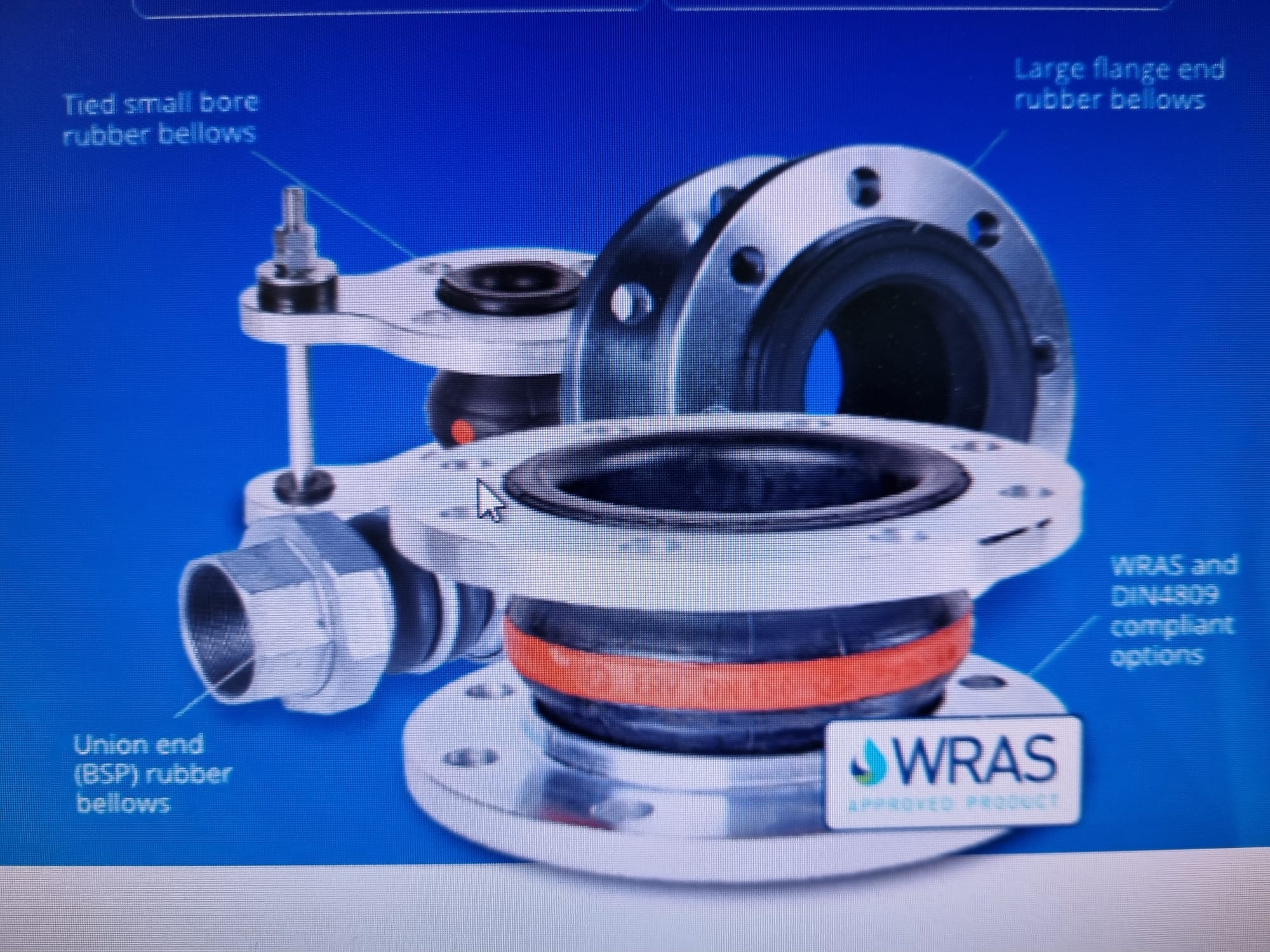 Tied & Union Rubber Bellows