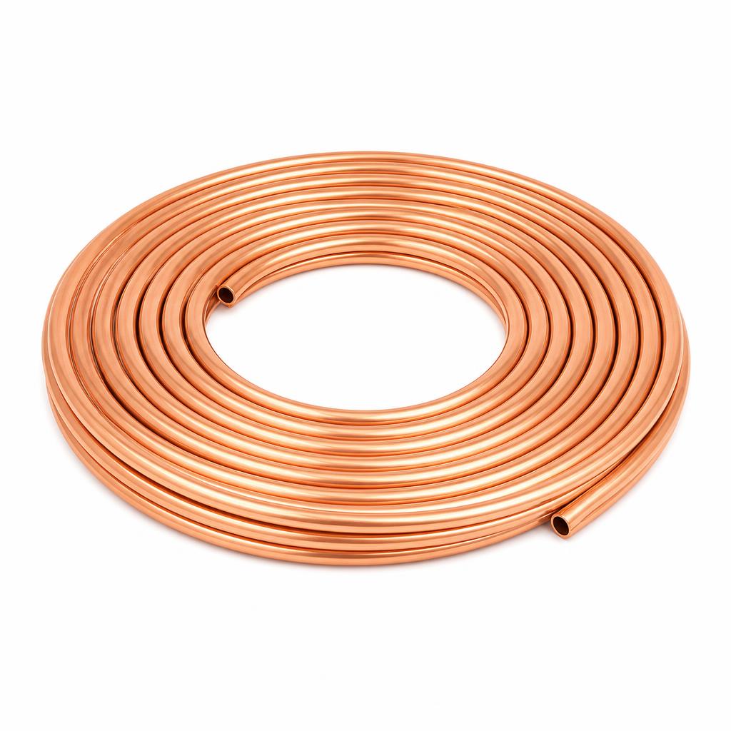 Copper Pancake Coil Tubing