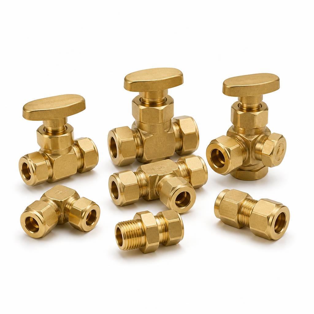 Korea Brass Compression Fittings